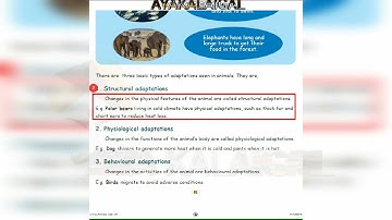 Life of Animals 4thSTD Term 3 Science Lesson Q&A