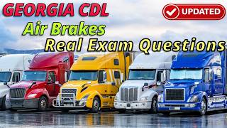 Georgia Air Brakes CDL Practice Test 2026 - Real Exam Questions