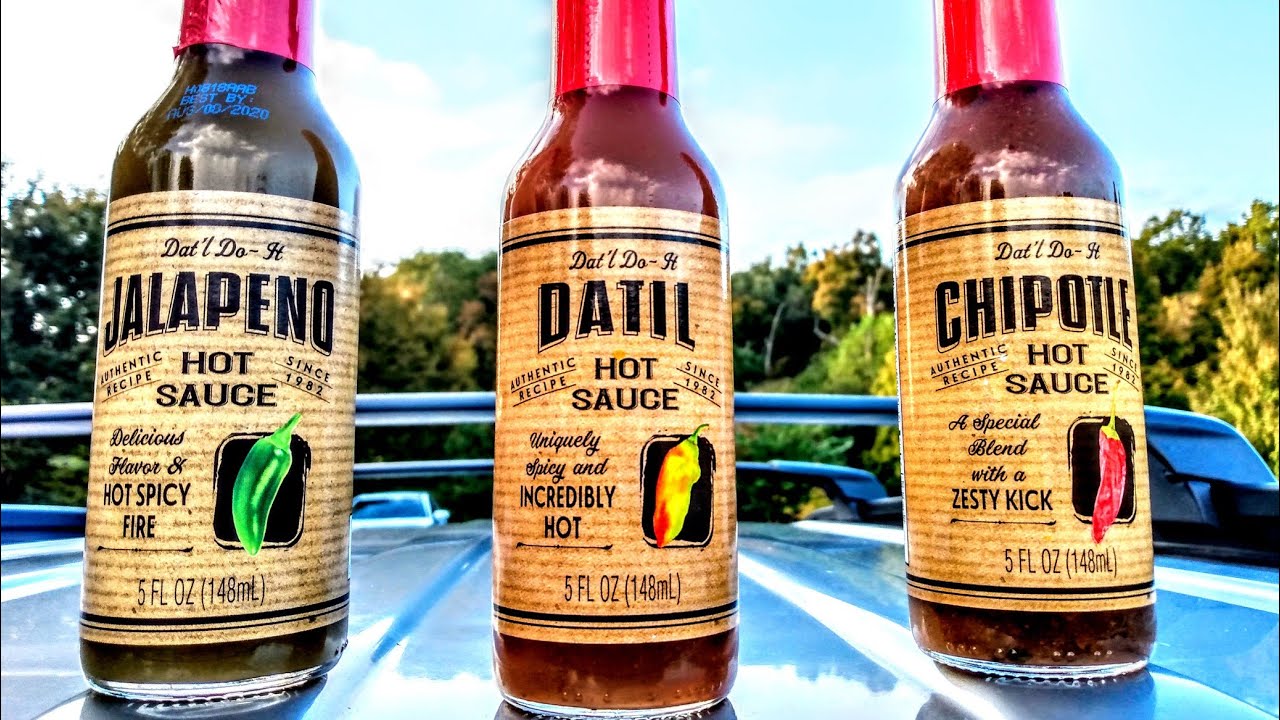 Dat'l DoIt hot sauce review on the Chipotle YouTube