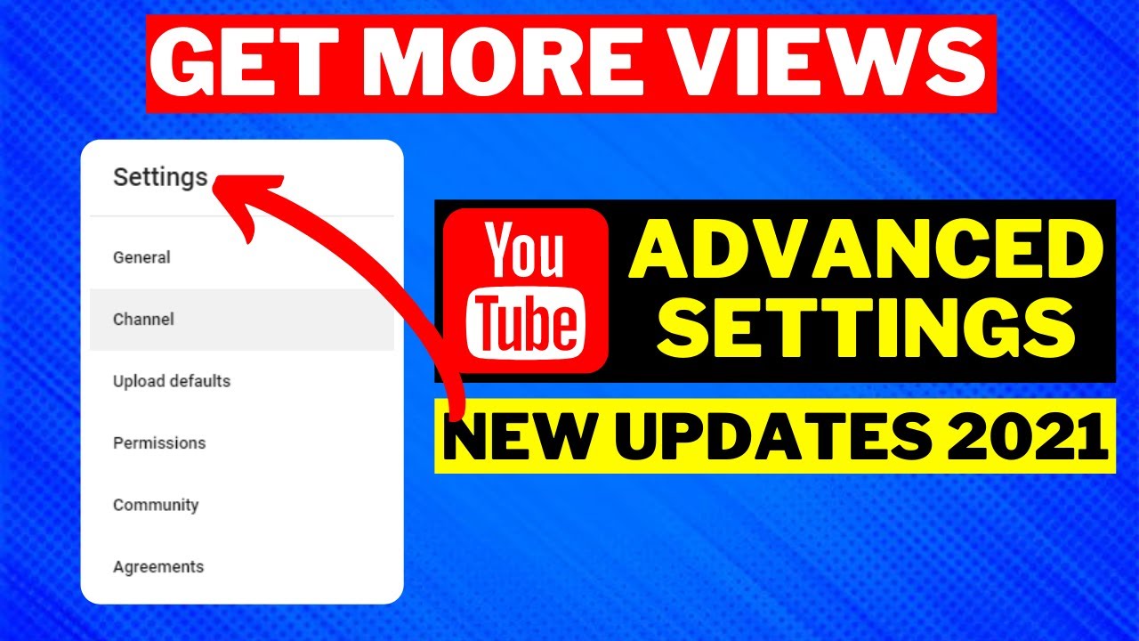 Manage Advanced Channel Settings