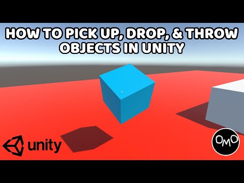 How to Pick Up, Drop, and Throw Objects in Unity (Unity C# Tutorial)