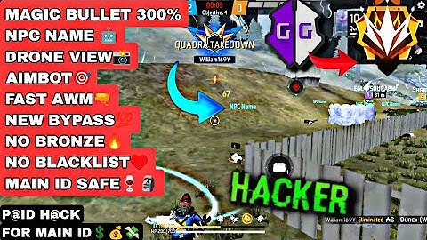 Script Hack Free Fire🔥 Magic Bullet Npc Name Antiban Drag Headshot Fix Ban bypass awm hack main id 💯