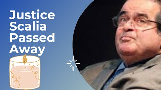 Justice Scalia Death - A Non-Examined Death