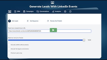 How to generate leads with LinkedIn events with MeetAlfred