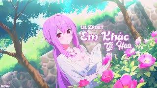 Em Khác Gì Hoa - Lil Zpoet/[Lyrics//Speed Up] / LIVE2D Atsuko - Blue Archive