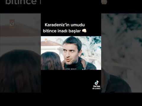 KARADENİZ’İN UMUDU BİTİNCE İNADI BAŞLAR BANA GÜLÜM DEME HUY YAPPAY