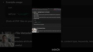 Basic Mac Terminal Commands - Spotlight Search via Terminal