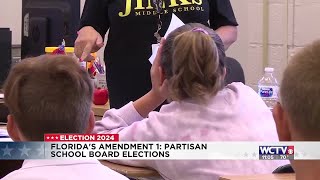 Amendment 1 would make school board elections partisan