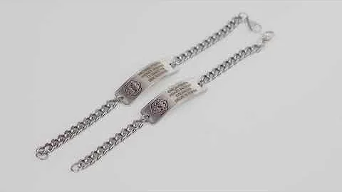 Stainless Steel Classic Bracelet by American Medical ID