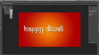 How to make simple diwali wallpaper in photoshop screenshot 4