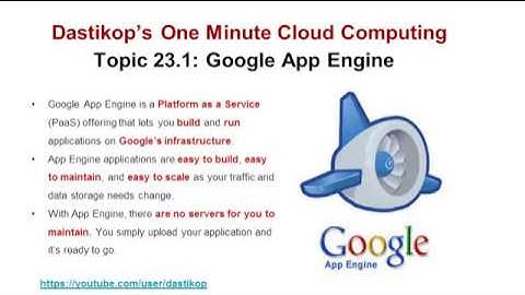 T- 70. Google App Engine