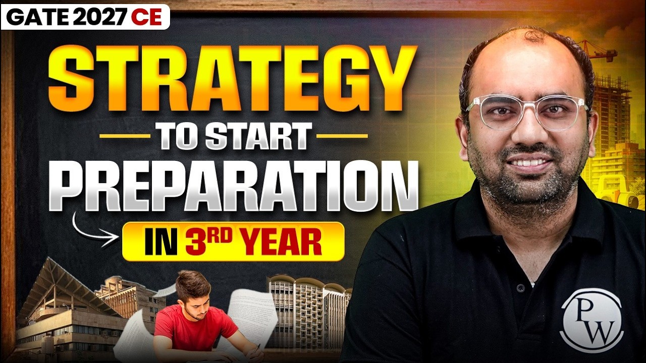 GATE 2027 Strategy | Civil Engineering | How to Start Preparation in ...