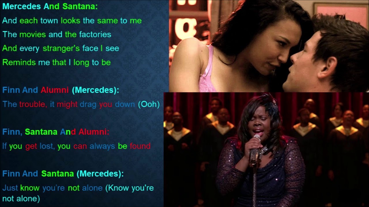 Homeward Bound/Home Glee Lyrics