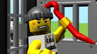 ЛЕГО мультик - Полицейский и собака ловит бандита. Lego City. ЛЕГО мультик - Полицейский и собака ловит бандита. Lego City.