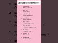 Daily use English Sentences#English#Englishgrammar