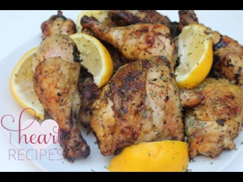 Grilled Lemon Pepper Chicken Recipe - LOW CARB - I Heart Recipes