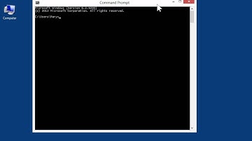 Windows 8.0 Professional - Display Help for an MS DOS Command