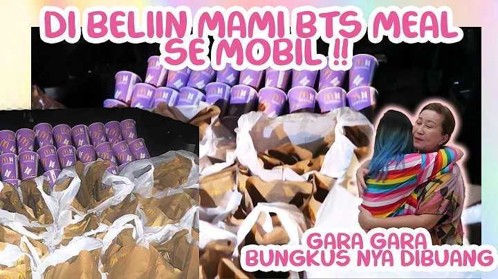BUNGKUS BTS MEAL DIBUANG, MALAH DI BELIIN SE MOBIL...