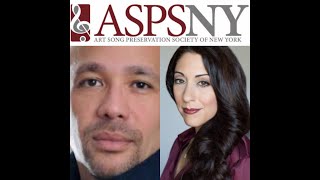 Art Song Preservation Society: Latin American/Spanish Language Art Song, Maya Hoover & José Meléndez
