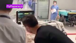Sinan Özen ile eşi Burcu Özen 8 aylık kızları Neva’yı ameliyata böyle uğurladı