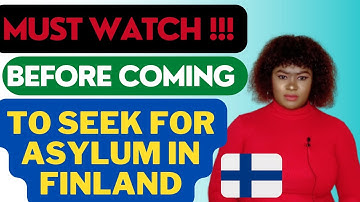 SEEKING ASYLUM WITH A PASSPORT IN FINLAND 🇫🇮 || WHAT YOU NEED TO KNOW.