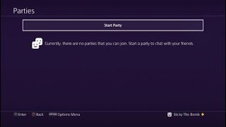 How To Make A Solo Private Party On The New Party Update For The PS4