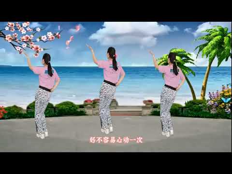 网红热舞《深情只是个笑话》背面演示，零基础广场舞，好看又好学#科学健身#快乐跳舞#幸福生活