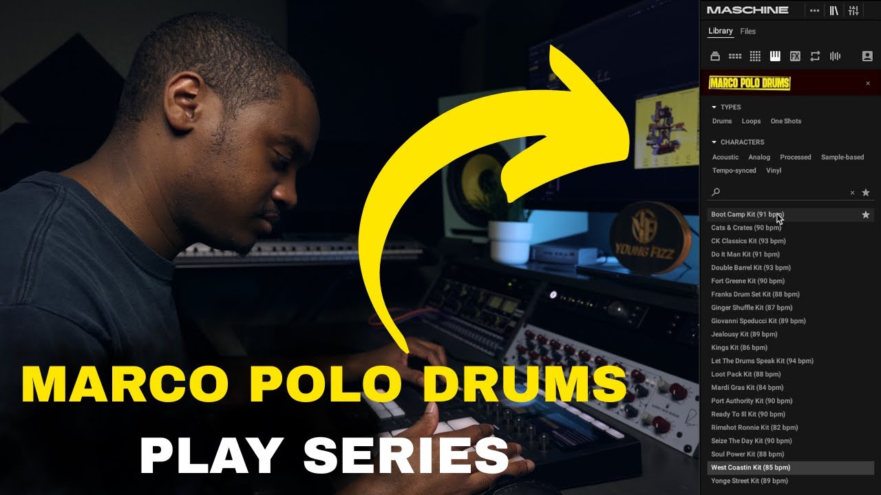 Барабаны Marco Polo | Обзор серии Native Instruments Play