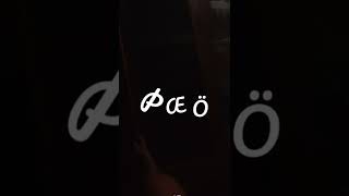 Iceland Alphabet Band Under My Name