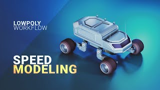 BLENDER 3.0 ( 3D Modeling Process ) SCI-FI VEHICLE