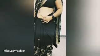 How To Wear Phulkari Saree D Easily