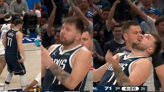 LUKA DONCIC IMMITATES LU DORT FLOPPING \& MOCKS HIM! BEGGING REFS FOR FLOP! THEN DID THIS...