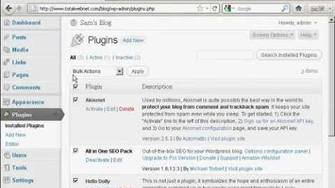Watch  Wordpress how to  Update plugins - Wordpress Plugin Update