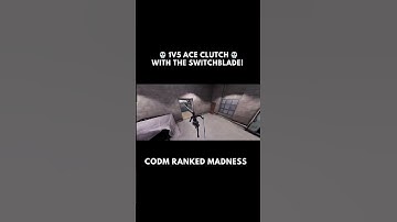 💀 1v5 ACE CLUTCH with the SWITCHBLADE!! CODM Ranked Madness 💀