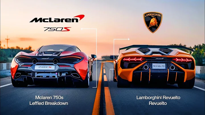 McLaren 750s vs Lamborghini Revuelto  ( Drag Race ) 🏁 credit: @carwow @MokkaMusic