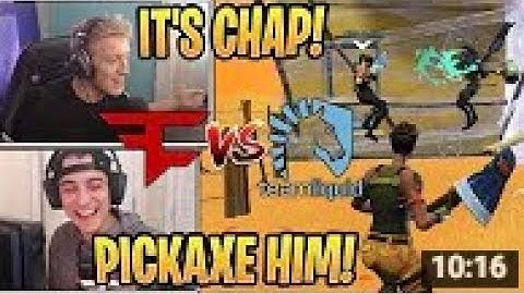 Tfue & Cloak Stream Sniped By Liquid Epic Pickaxe Fight!! Fortnite Battle Royale