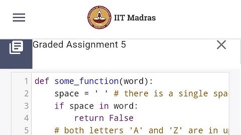 # week 5 python Graded Assignment #bs degree #iitm#python##