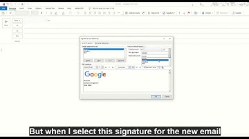 Microsoft outlook signature missing image/logo