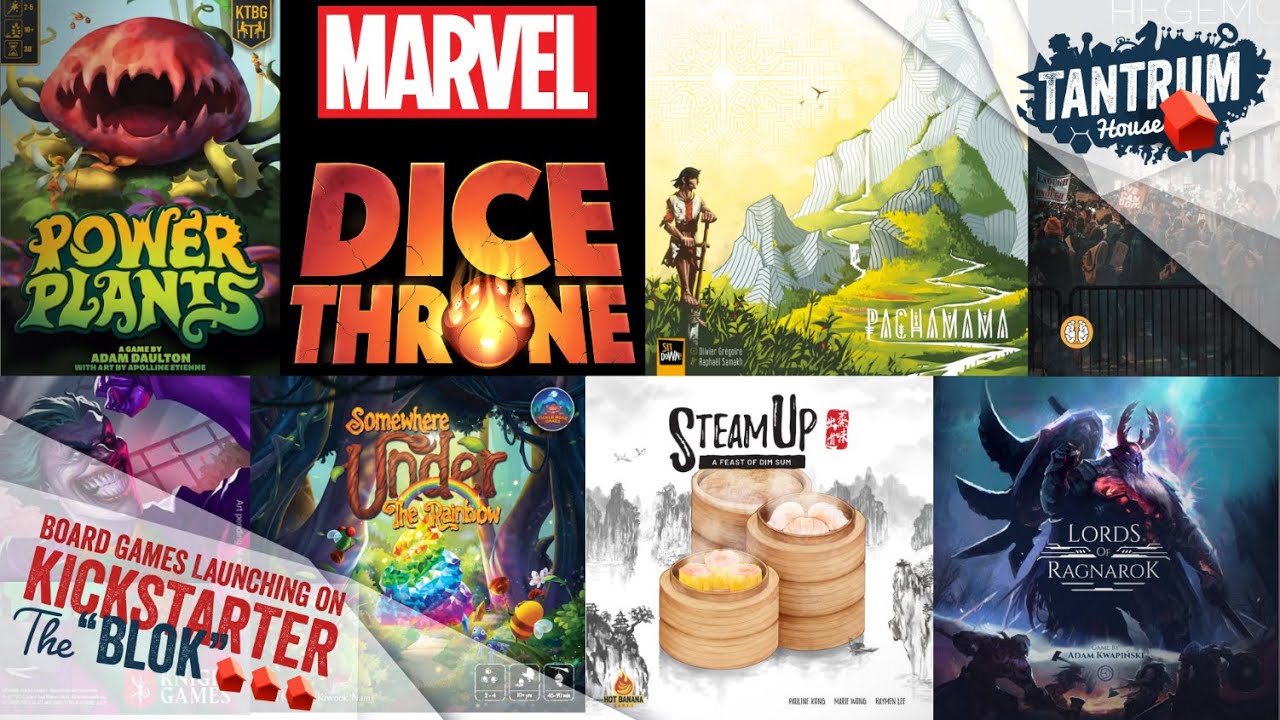 Oct 2021 Board Games Kickstarter (2nd half)