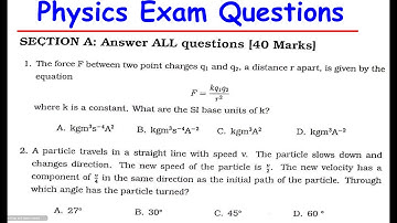 Physics 2024 Semester 1 Exam Solutions Explained | Must-Watch Revision Guide