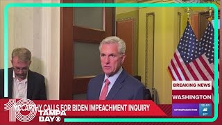 Speaker McCarthy directs House panel to open Biden impeachment inquiry
