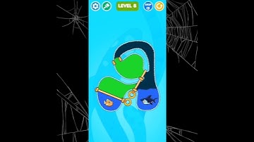 SAVE THE FISH : LEVEL 8 | Puzzle Game | Gameplay | Android & IOS Games | Offline Games | Brain-Test