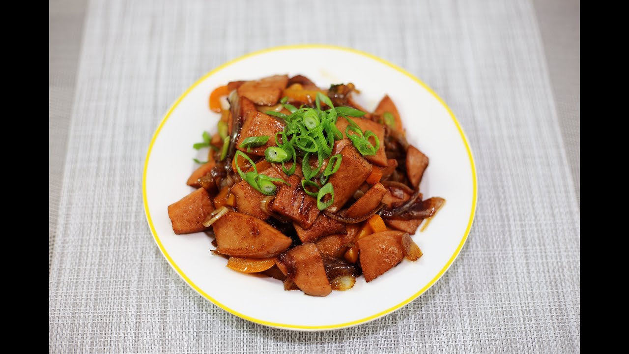 Stir Fried Hot Dog with Onion&Bell Pepper YouTube