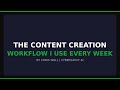 AI Content Creation Workflow