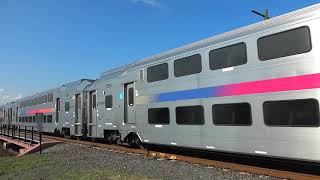 Full HD 60FPS: NJ Transit Multilevel 7037 Leads Train 4753 in Brielle 6/20/21