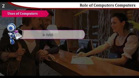Class 2: Ch2 Role of Computer