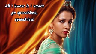 Naomi Scott - Speechless (Aladdin OST) (Lyrics & 432Hz)