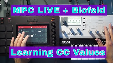 MPC LIVE Learning CC Midi Values for Blofeld using USB ctrl out (Quick Tip)