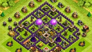 Clash Of Clans - EPIC TOWN HALL 7 Farming Base ! screenshot 4