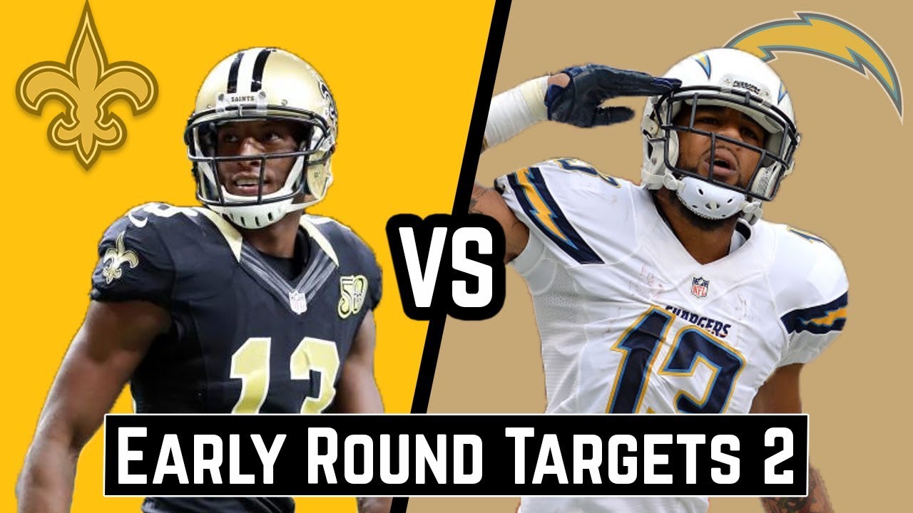 Early Round Targets | Keenan Allen vs Michael Thomas